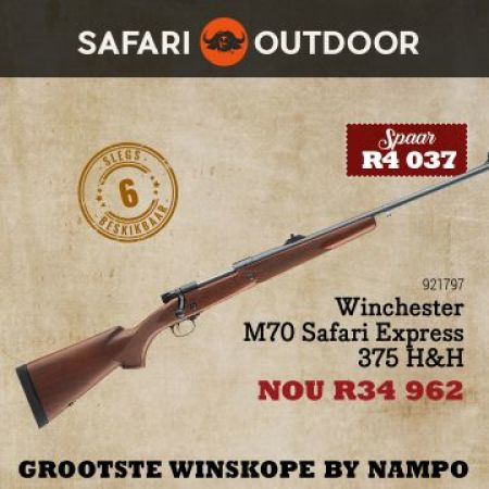 Winchester M70 Safari Express 375 H&H